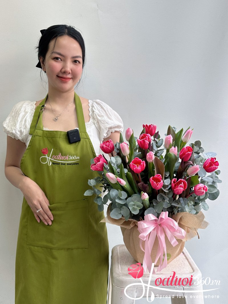 Ý nghĩa của hoa tulip tặng 20/10