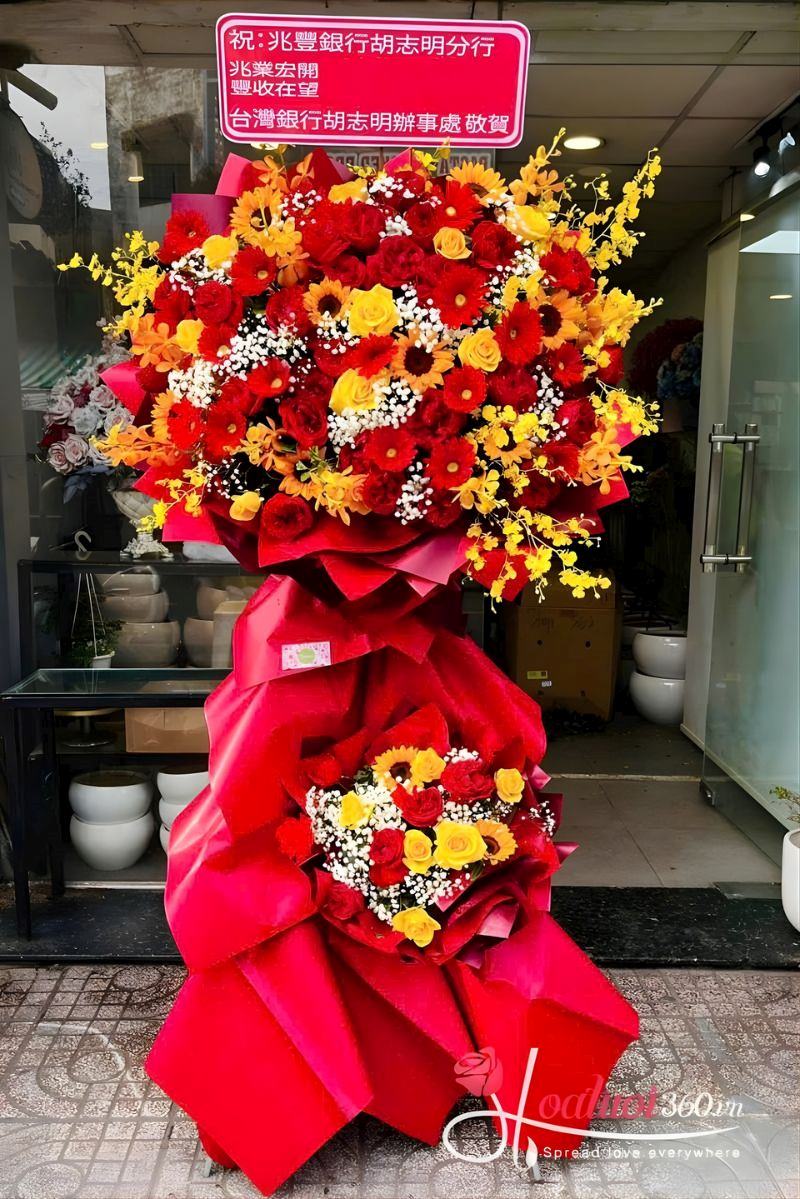 nội dung banner, lời chúc cho mẫu hoa tất niên