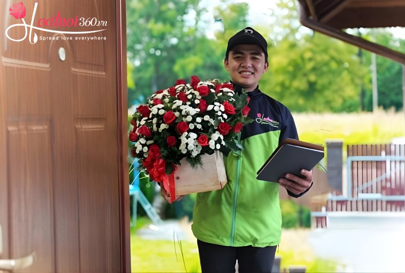 giao hoa nhanh 60 phút tại Bến Lức Long An