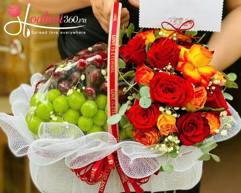 tại sao nên chọn giỏ trái cây làm quà tặng 20/11