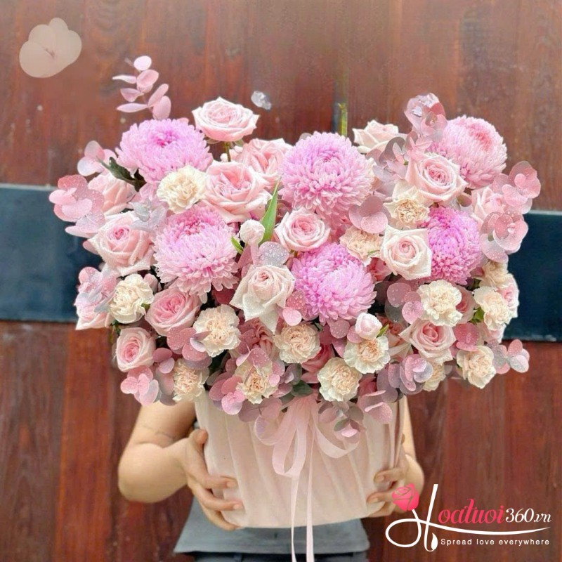 Ưu đãi khi mua giỏ khai trương tại Hoa Tươi 360