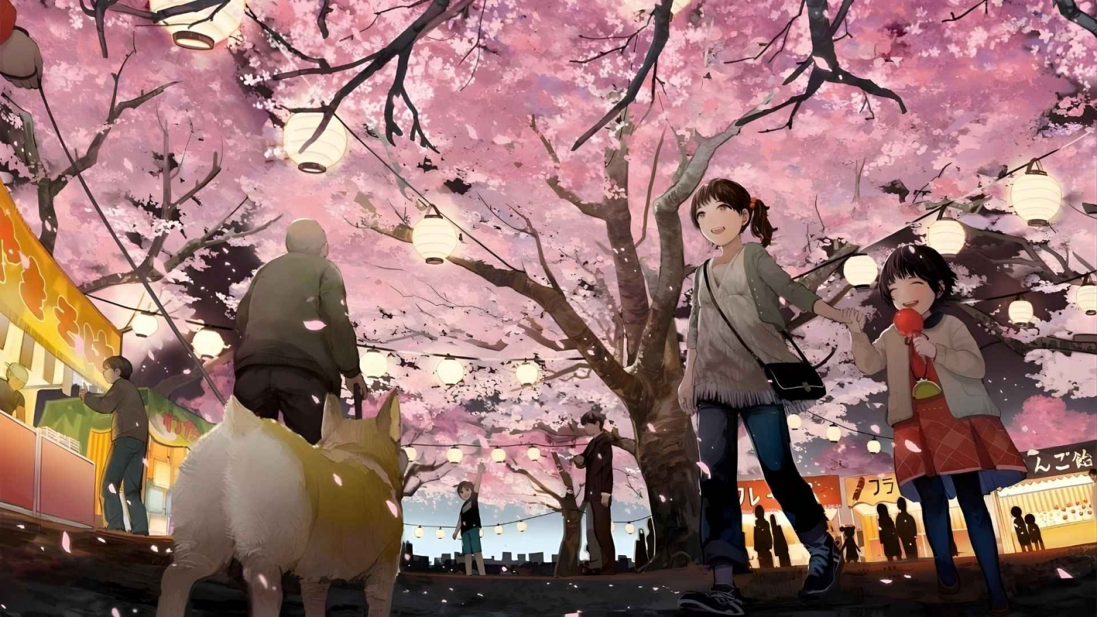 Hình nền hoa đào cute dành cho laptop