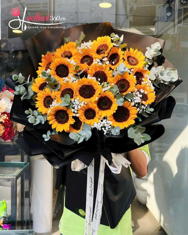 Hoa hướng dương tặng sinh nhật con trai, đồng nghiệp nam