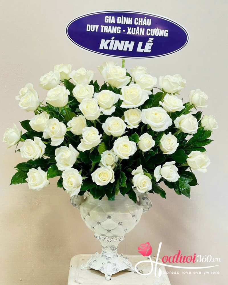 Cách bảo quản kệ hoa tươi, giỏ hoa, hộp hoa, lẵng hoa