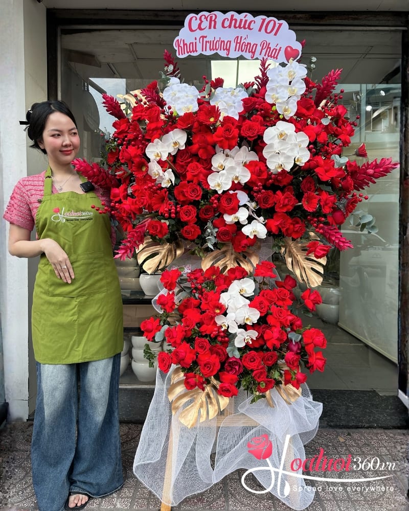 Đặt hoa khai trương giao tận nơi tại Hoa Tươi 360
