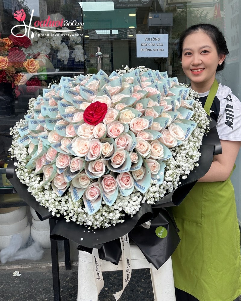 Đặt làm hoa tiền sinh nhật ở đâu uy tín, chất lượng?