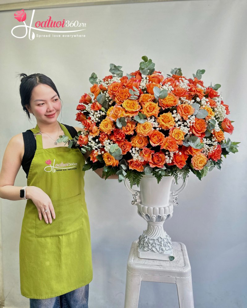 Điểm đặc biệt của lẵng hoa khai trương