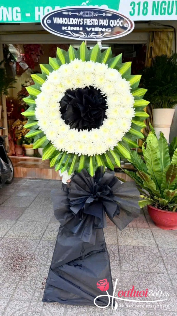 Hoa chia buồn - Thành kính