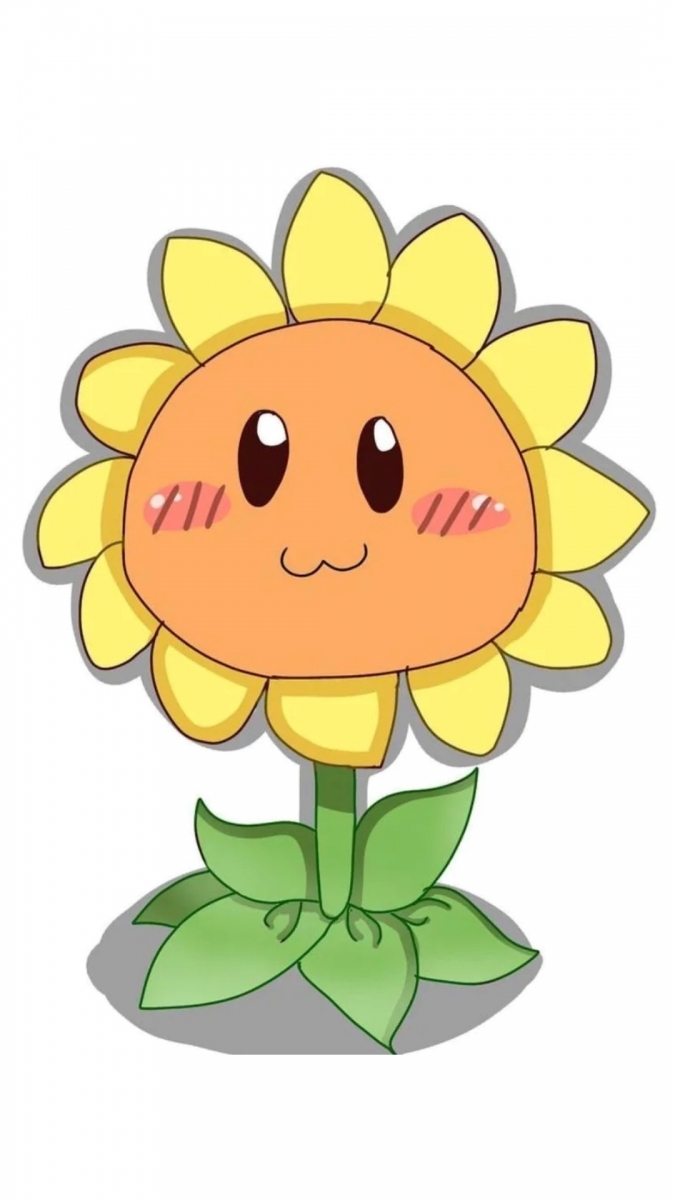 Hình nền hoa hướng dương cute