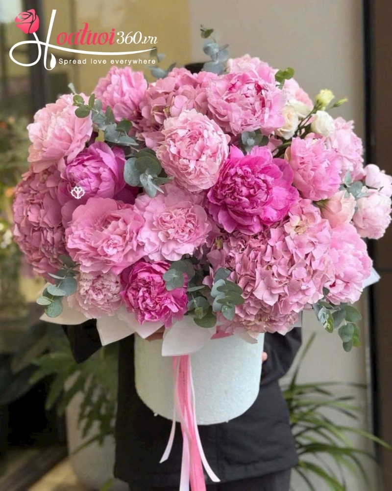 hoa mẫu đơn tặng mẹ ngày 28/6