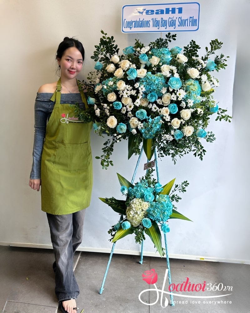 hoa màu xanh dương