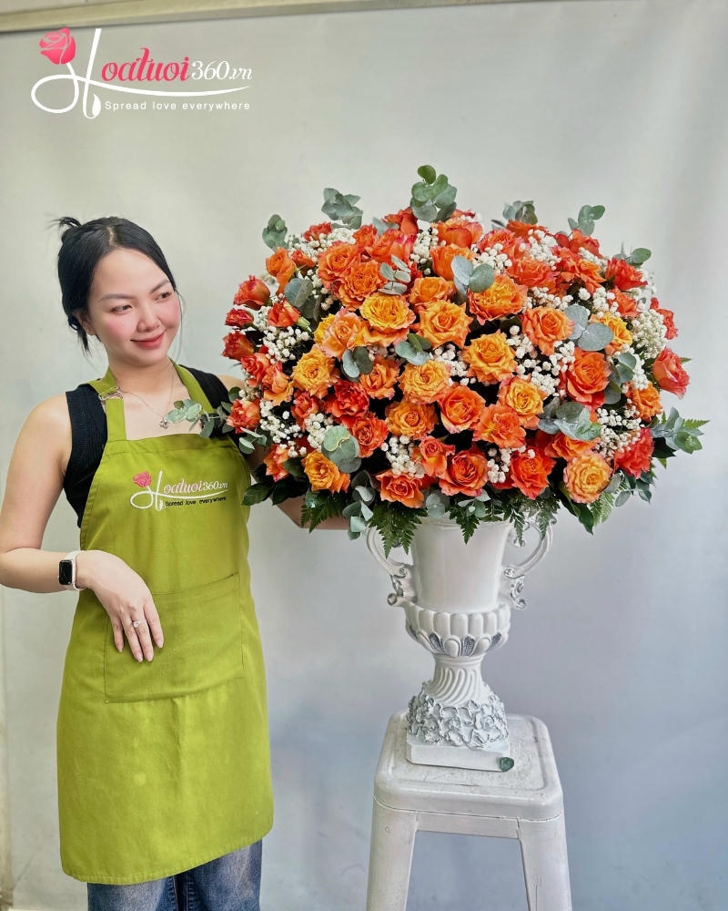 Hoa mừng thọ 70 tuổi