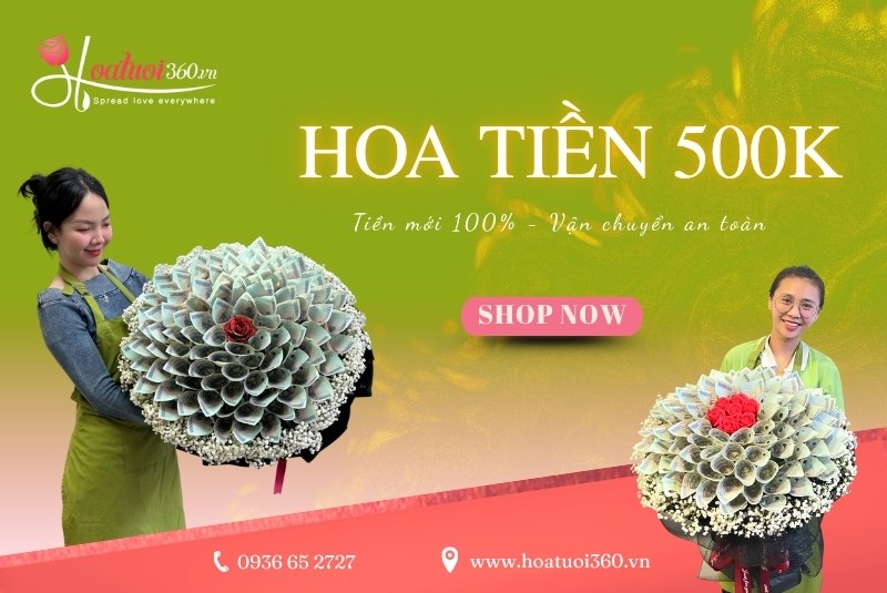 Địa chỉ làm hoa bằng tiền 500k uy tín, an toàn
