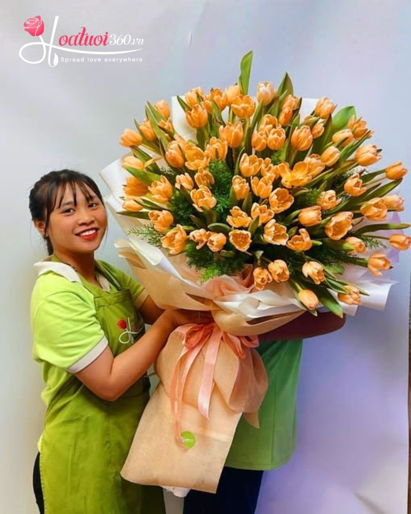 hoa tulip tặng sinh nhật người yêu