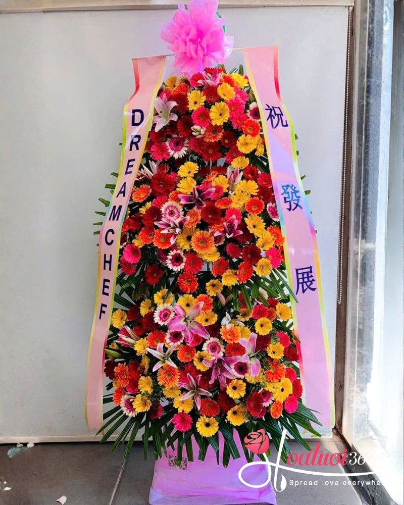 Lời chúc khai trương banner bằng tiếng Trung