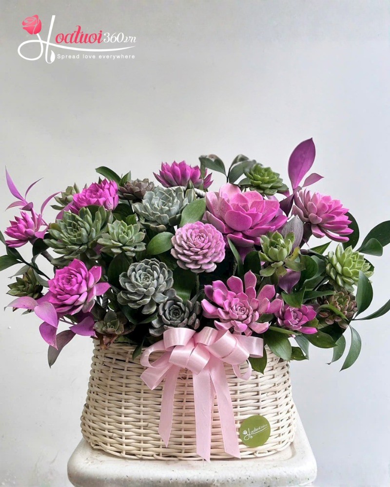 Nên chọn bó hoa hay giỏ hoa sinh nhật cho nam?