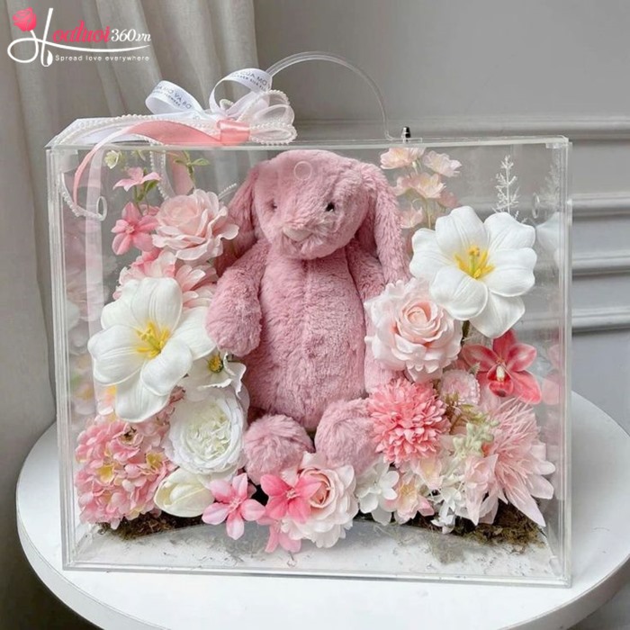 Hộp hoa Bloom Box quà Valentine lãng mạn và hiện đại