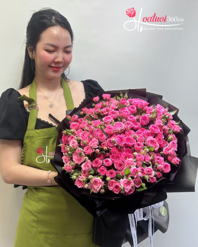 Bó hoa sinh nhật tại shop hoa tươi trần quang diệu Quận 3