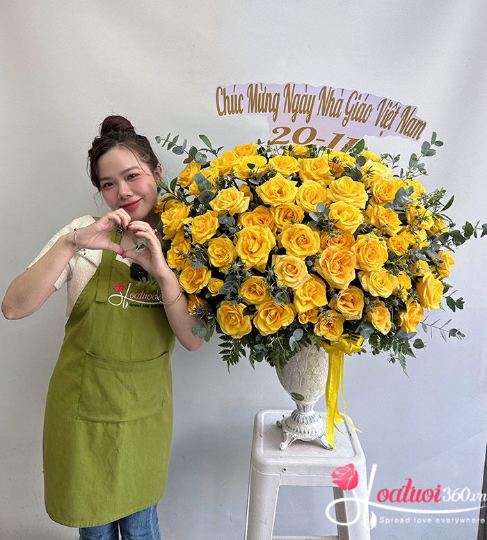 cửa hàng hoa tươi tại đường Trần Quang Diệu, Quận 3