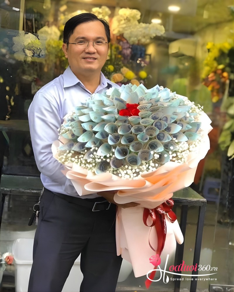 ý nghĩa của bó hoa tiền tặng mẹ