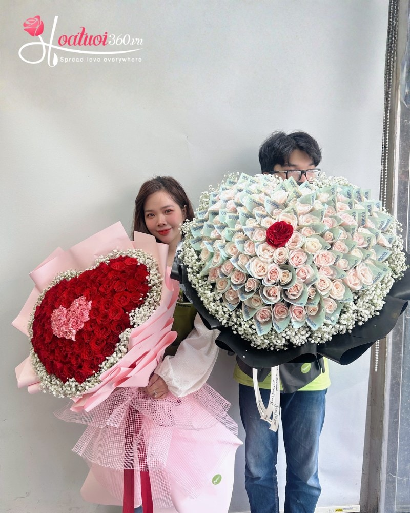 Ý nghĩa của bó hoa sinh nhật bằng tiền