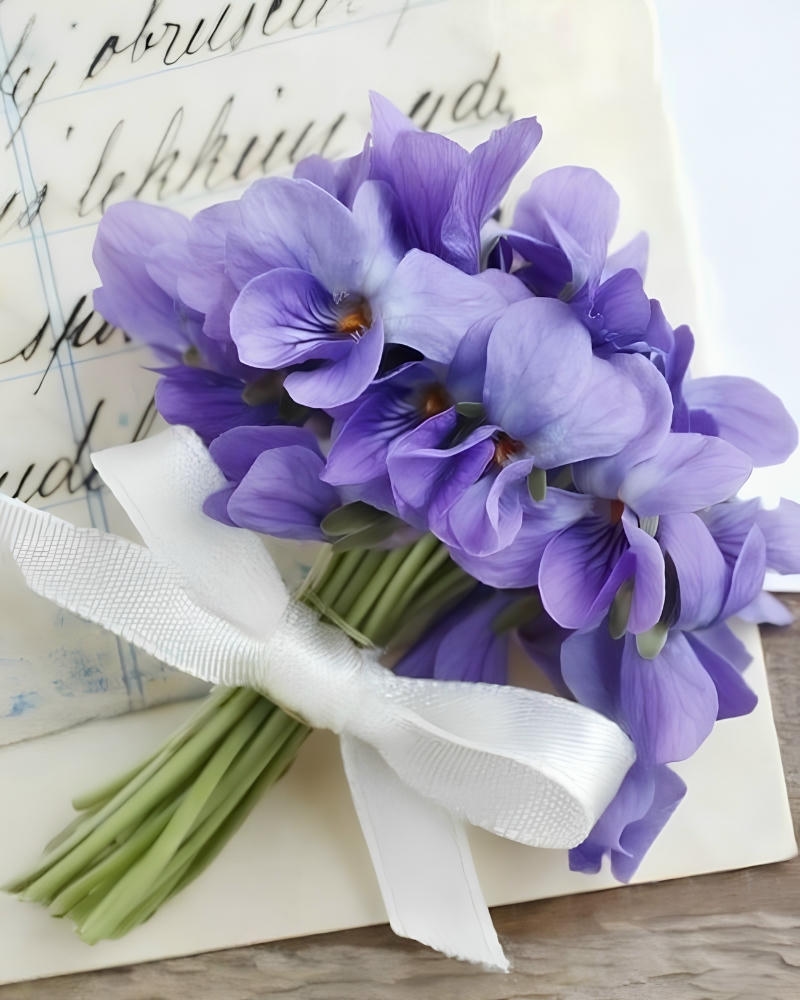 Ý nghĩa hoa violet trong tình yêu
