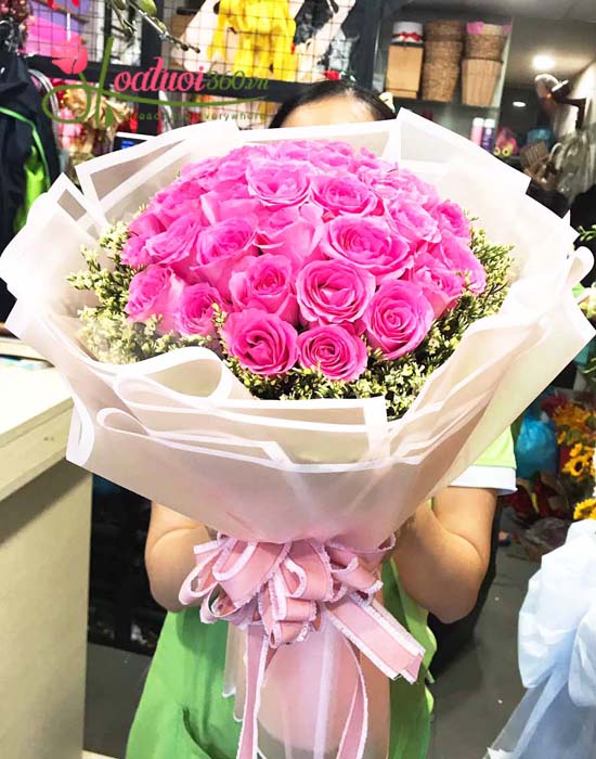 hoa hồng cảm ơn-dịch vụ hoa tươi Nha Trang