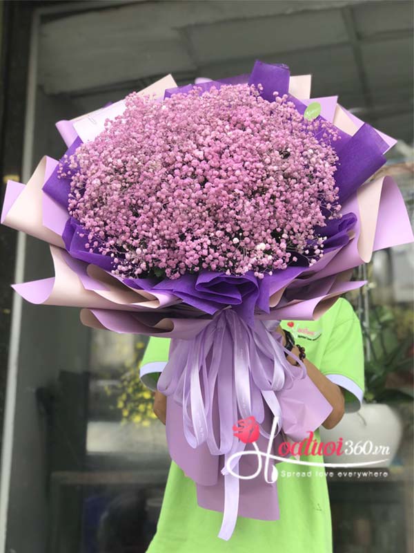 Purple baby flower loyalty