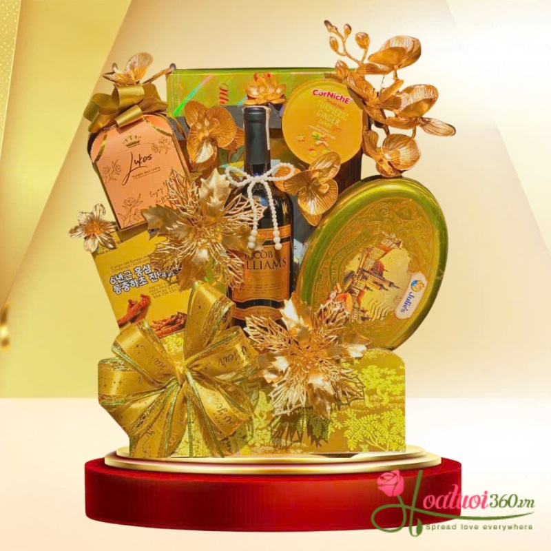 Giỏ quà tết 2026 - Phúc thọ an khang