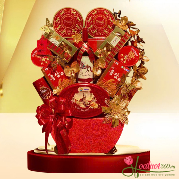Giỏ quà Tết 2026 – Trọn Tình Ngày Xuân