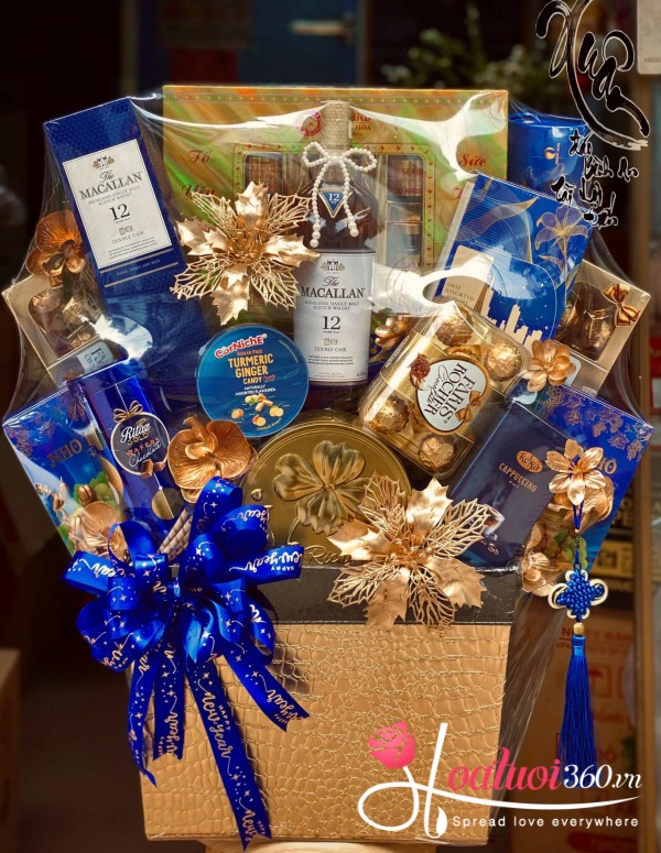 Giỏ quà tết 2026 - Tinh hoa mùa xuân