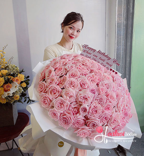 Hoa sinh nhật giá rẻ tại shop hoa tươi Đức Hòa Long An