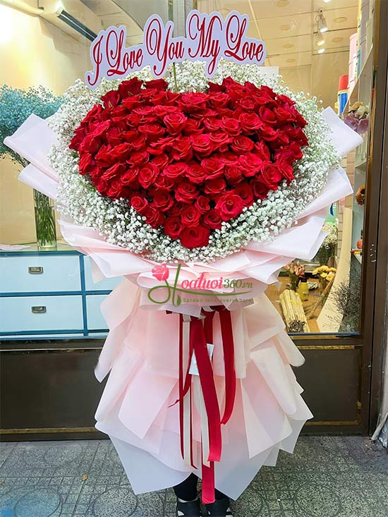 Độc lạ hoa 83 Bông hồng khổng lồ gây náo loạn đường phố hoa bó bằng tiền  viral khắp cõi mạng