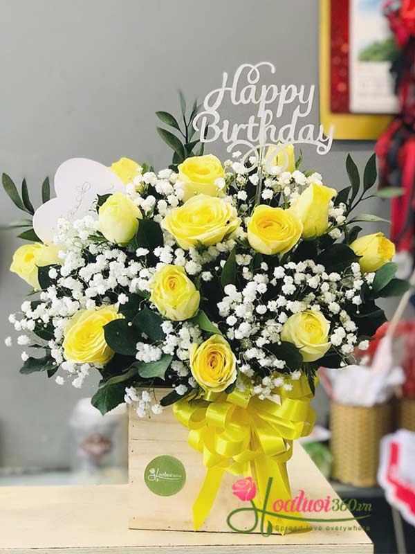 Bó hoa sinh nhật tại đường Lê Đình Cẩn quận Bình Tân