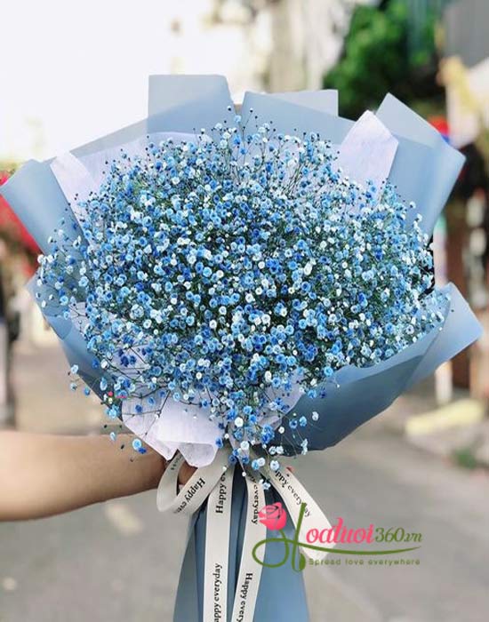 Bó hoa baby xanh - Ngọc sắc