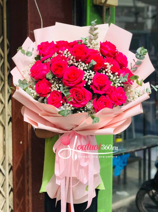 Bó hoa hồng Ecuador - Trót yêu