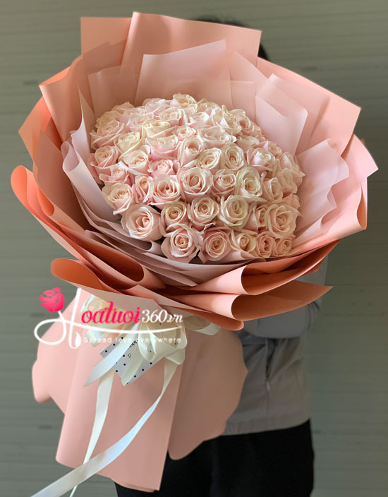 Bó hoa sinh nhật - Nụ hồng