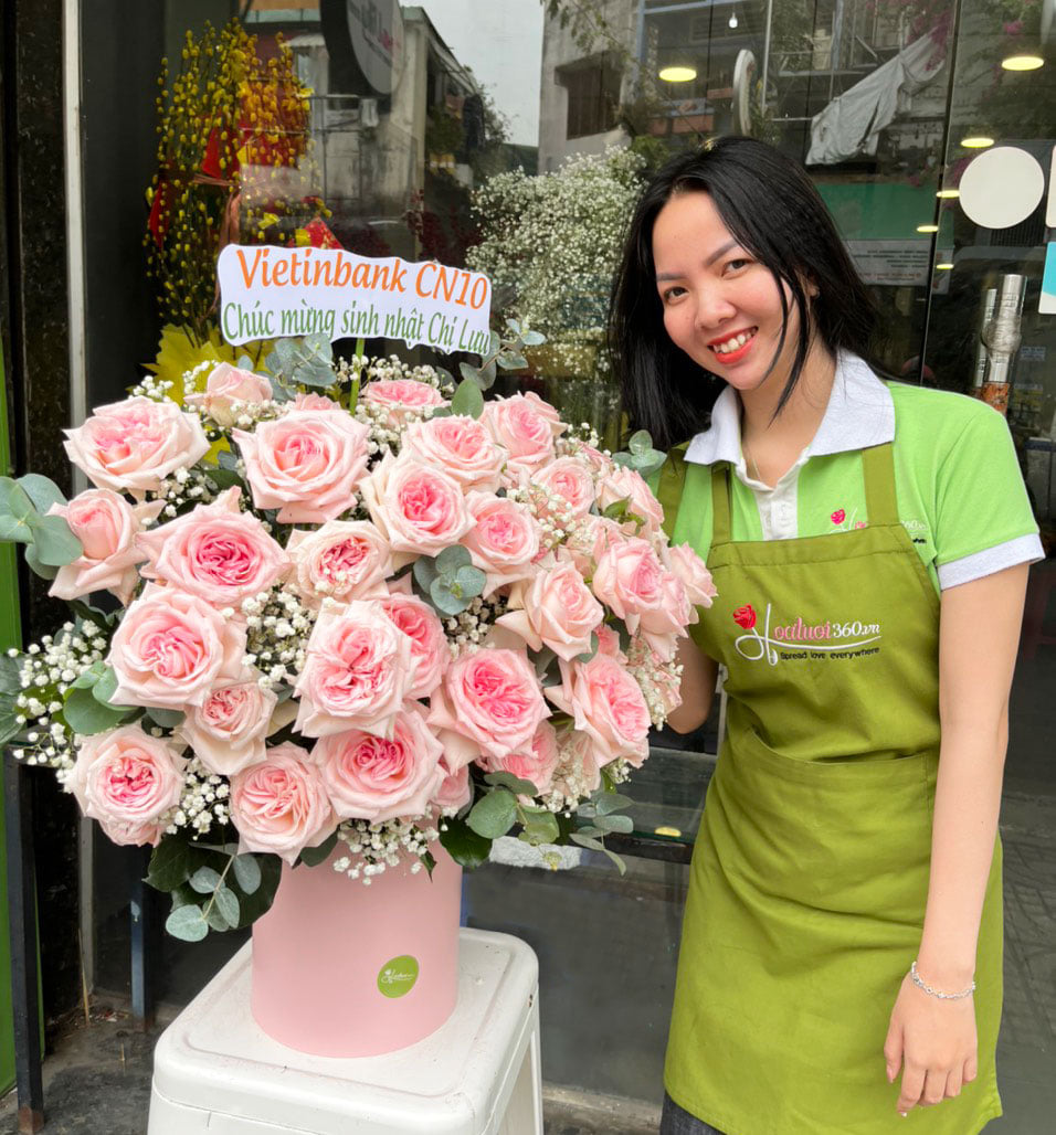 Hoa sinh nhật giá rẻ tại shop hoa tươi Liên Chiểu Đà Nẵng