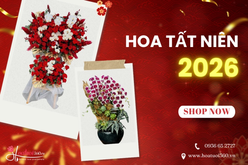 Đặt hoa tất niên online giao tận nơi uy tín