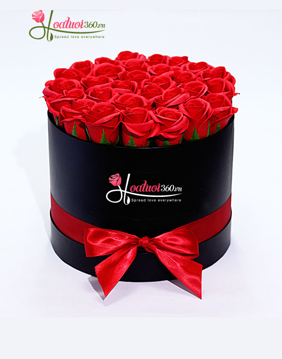 Hộp hoa romantic tặng sinh nhật người yêu
