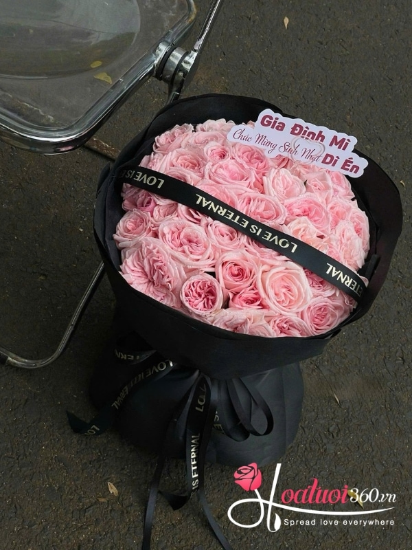 Bó hoa hồng sinh nhật - Ngôn ngữ của trái tim