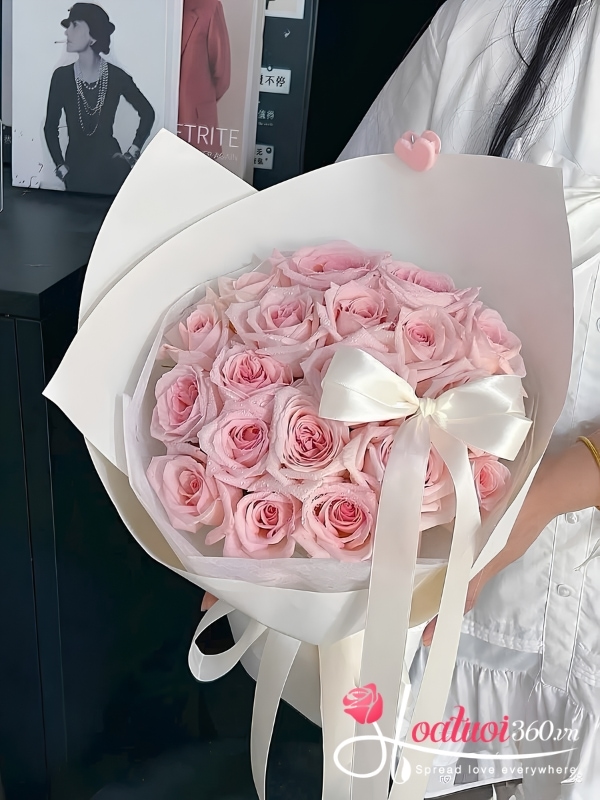 Bó hoa tặng sinh nhật - Yêu và được yêu