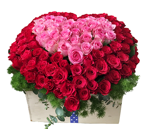 Bó hoa hồng đỏ chúc mừng sinh nhật vợ yêu  bạn gái ở Quận Ba Đình 