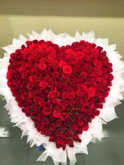 Top với hơn 97 cắm hoa hồng hình trái tim hay nhất - trieuson5