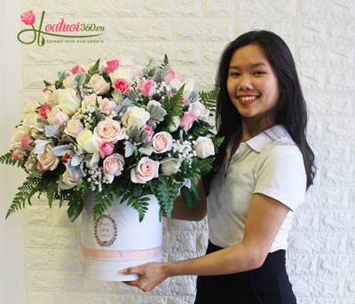 đặt hoa online shop hoa thị xẫ Tân Châu