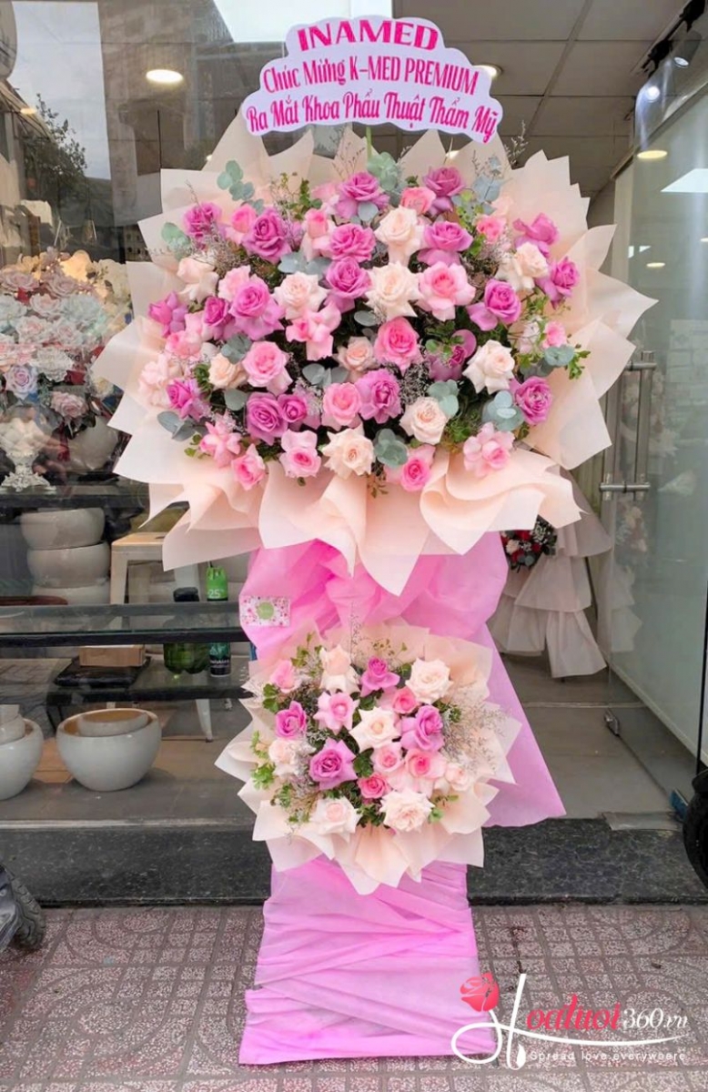 Tặng hoa cao cấp mừng khai trương