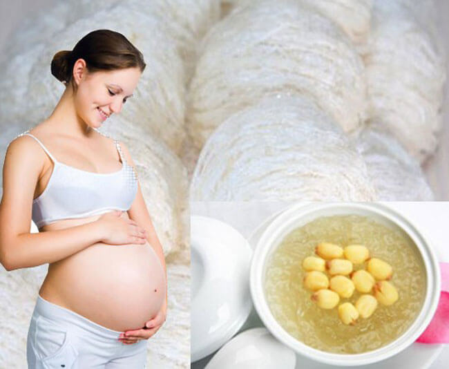 Yến sào là thực phẩm bổ sung dinh dưỡng rất tốt cho phụ nữ mang thai